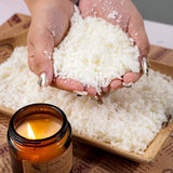 1000/500/250/100g Natural Soy Wax For DIY Handmade Candles Crafts 100% Additive-Free Scented Candle Raw Material Making Kit