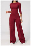Women Tracksuit Yoga Sets Half Sleeve O Neck Slim Sports T Shirts Fitness Suit Outdoor High Waist Flare Pants Workout Clothes