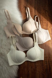 MOYISU Anti-Sag Full Coverage Bra Small Bust | Wireless Push Up Lift | Seamless Bralette for Summer Cooling Comfort CA Underwear