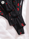 5pcs/pack Print Design Sexy Women thongs Breathable Comfortable Lady g-string Underwear Elegant Sexy Lingerie Fashion New Panty