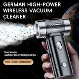 Air Blower Wireless Car Vacuum Turbofan Dryer Mini TurboJetFan Brushless Motor Handheld Duct Fan Portable Charging CleaningDryer