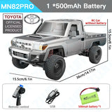 ZWN MN82 / MN82S 1:12 4WD RC Pickup Truck – LC79 Off-Road Climbing Remote Control Car