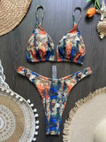 Micro Swimwear Sexy Women's swimsuit String Bikinis Brazilian Bikini Set Print Biquini Bathing Suit Swim Suit Beachwear