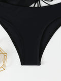Short Sleeves Two Pieces Swimsuit Women Tankini 2026 Black Zipper Swimwear Female Beach Wear Bathers Bathing Swimming Swim Suit