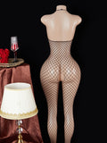 Hot Open Crotch Exposed Breast Passion Lingerie Transparent Temptation Sexy Bodystocking Outfits Women Sexiest Bodysuits