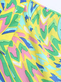Foridol Paisley Print Shirt Dress Elegant Autumn Spring Green Dress Floral Print Boho Female Maxi Dress Long Sleeve Vestido 2025