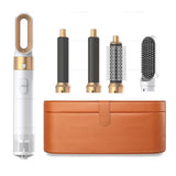 5 In 1 Styling Hair Dryer Electric Comb Negative Ion Professional Automatic Comb Curly Hair Straight Hair Comb Styling Tool