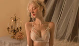 MOYISU French Lace Underwire Bra Set Push-Up Support Small Chest Summer Lightweight Sexy Lingerie Pure desire Party Comfort Days