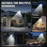 Clip-on Solar Outdoor Lights 92 LED Solar Motion Sensor Light 4 Lighting Modes Waterproof LED Street Light for Yard Garden Fence