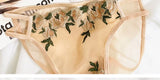 MOYISU French Lace Bralette Set for Small Breasts No Underwire Summer Bras Sexy Triangle Bra Petite Girls, Pure Desire Lingerie