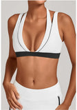 Women's Nude Yoga Bra Slim Fit Beautiful Back Sports Top Fitness Running Casual Tight-fitting Top