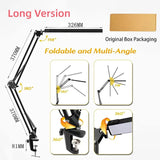 NEW 2026 3 Mode Dimmable LED Desk Lamp with Clamp, 10 Level Brightness Adjustable, Flexible Gooseneck for Study/Office/Bedroom