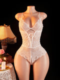Erotic Sexy Lingerie Women Crotchless Sex Underwear Porn Babydoll Dress Hollow Hot Lace Sexy Bodysuit Lingerie Exotic Costume