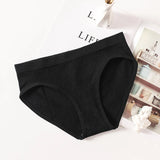 Women's Panties Low Rise Briefs Seamless Underwear Female Underpants Lingerie Sexy Ladies Panties M-L Comfort Intimate