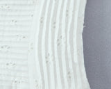 Foridol White Cotton Summer Women's Dress 2025 Off Shoulder Strapless Mini Beach Dress Casual Flower Embroidery Drawstring Dress