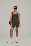 Women's Sports Jumpsuit Yoga Fitness Combination Lift Buttocks Bare Back High Elasticity Gym Sexy Sports Jumpsuit Gym Romper