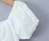 Lace Skirt Set Dress Summer Women Beach Holiday Sexy Cotton Matching Set Outfits Spring White 2 Pcs Vestidos Female Set 2025