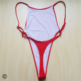 Sexy Extreme String Mini Micro Thong Swim Suit For Women Swimwear One Piece Swimsuit Female Bather Bathing Suit Monokini Y478