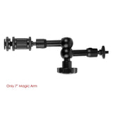 Super Clamp 7/11 inches Adjustable Magic Articulated Arm for Mounting HDMI Monitor LED Light LCD Video Camera Flash Camera DSLR