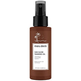 Maruderm Sun Glow Tanning Oil: Natural Bronzer with Cocoa & Carrot for Fast, Moisturizing Sun Tanning