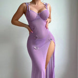 Sexy Lingerie Set Women Erotic Bra Nightdress Sexy Lace Sleepwear Solid Slim Soft Dresses V Neck Full Slip Sleepwear & Dresses