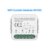 GIRIER Tuya Smart ZigBee/Wi-Fi RF433 Curtain Switch Module for Electric Roller Shutter Blind Motor 1/2CH Works Alexa Hey Google