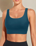 2026 Sport Swim Vest Swimsuit Only Tops Padded Swimwear Women Solid Bathers Bathing Swimming Swim Suit Female