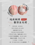 Women Sexy Lingerie Hanfu Dress Cosplay Costume Deep V Erotic See-through Pink Chinese Ancient Style Temptation Dresses