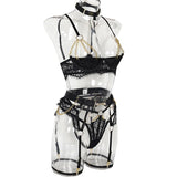 Women's Sexy Underwear for Women Set Lingerie Transparent Bra and Panties Sets Romantic Lingeries Set for Woman Hot Thong Bras