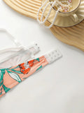 Hot Selling High-quality Multi-color Lingerie 2-piece set For Women's Underwear Beautiful Print Push Up Bra Beach party bikini