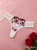 Sexy Lace Lingerie Bra And Panty Sets Women Underwear Flower Embroidery Bralette Set