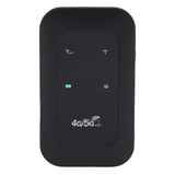 Mobile WiFi Router 2100mAh Battery Supports 10 Connected Devices 4G 5G WiFi Hotspot 300Mbps High Speed Portable for Business