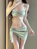 New Swimsuit Women Micro Bikini Bathing Suit Fashion Sexy Summer New Model Korean Version Cinjunto De Dos Piezas Mujer 2025