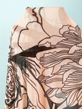 2026 Printed Mesh Swimsuit One Piece & Beach Dress Long Sleeves Swimwear Women Bathing Swimming Swim Suit Padded Beachwear