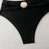 High Waist Bikini Women's Swimsuit Two-piece Bathing Suits Bandeau Woman Swimwear Trend Bikinis Sets Brazilian Beach Wear