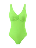 Black One Piece Swimsuit Female 2026 Crinkle Swimwear Women Slim Bathing Suits Summer Beach Wear Sports Monokini Swimming Pool