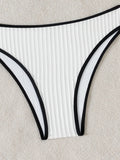 XS - L Wrinkled Bandeau Bikinis High Waist Bikini Female Swimsuit Women Swimwear Two-pieces Bikini Set Bathing Suit Swim Beach