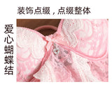 MOYISU Rhinestone Lace Corset Bra Set Pink Halter Bustier Slim-Fit Waist Trainer Sexy Lingerie for Women Party Wedding Outerwear