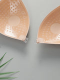 Invisible underwear seamless beauty back and chest patches front button closure reusable women bra C2431