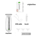 Kemei 1319 Portable Mini Kids Hair Cutting Machine Electric Baby Hair Trimmer Low Noise Hair Clipper Rechargeable Shaver Mute
