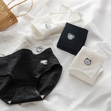 1Pc Cotton Panties Women Solid Color Briefs M-XL Underwear Soft Underpants Women's Panty Intimates