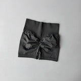 Women's High Waist Sports Shorts Peach Hip Lifting Waist Tightening Slimming Running Training Fitness Clothing