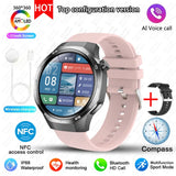 2025 New BOXUXING Watch 5 MAX Smart Watch AMOLED Screen NFC GPS Tracker Bluetooth Call Health Waterproof Smartwatch Men Women
