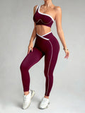 2 pcs Women's Seamless Yoga Sets Sport Leggings Bra Sportswear Woman Gym Outfit Workout Set High Waisted Yoga Clothes Activewear