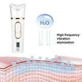 Mist Sprayer Handheld Nano Beauty Instrument Rechargeable Humidifier Nebulizer Portable Hydrating Women Beauty Water Skin Care