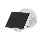 Solar Powered Portable Clip-On Fan Mini Fan Low Noise 3 Adjustable Wind Speeds USB Charging Multi-Functional Clip-On Fan