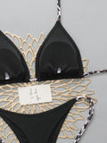 Halter Triangle String Bikinis 2026 Women Sexy Swimsuit Solid Brazilian Swimwear Female Bathers Bathing Swimming Swim Suit