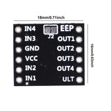 5-20PC DRV8833 Motor Drive Module Board 1.5A 3V-10V Single H-Bridge 6Pin Step Motor Overcurrent Protection DC Gear Motor Driver