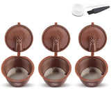 Reusable Coffee Capsule Pods for Dolce Gusto Refillable Filters Crema For Espresso Capsules Cup Kitchen Tool