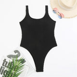 2026 Sexy Women One Piece Swimsuit Swimwear Female Solid Push Up Thong Bather Bathing Suit Monokini Brazilian Swimming Suits
